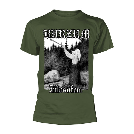 Burzum - Filosofem Green Short Sleeved T-shirt