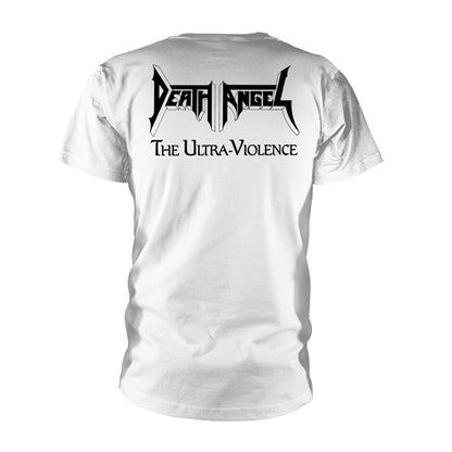 Death Angel - The Ultra-Violence White Short Sleeved T-Shirt