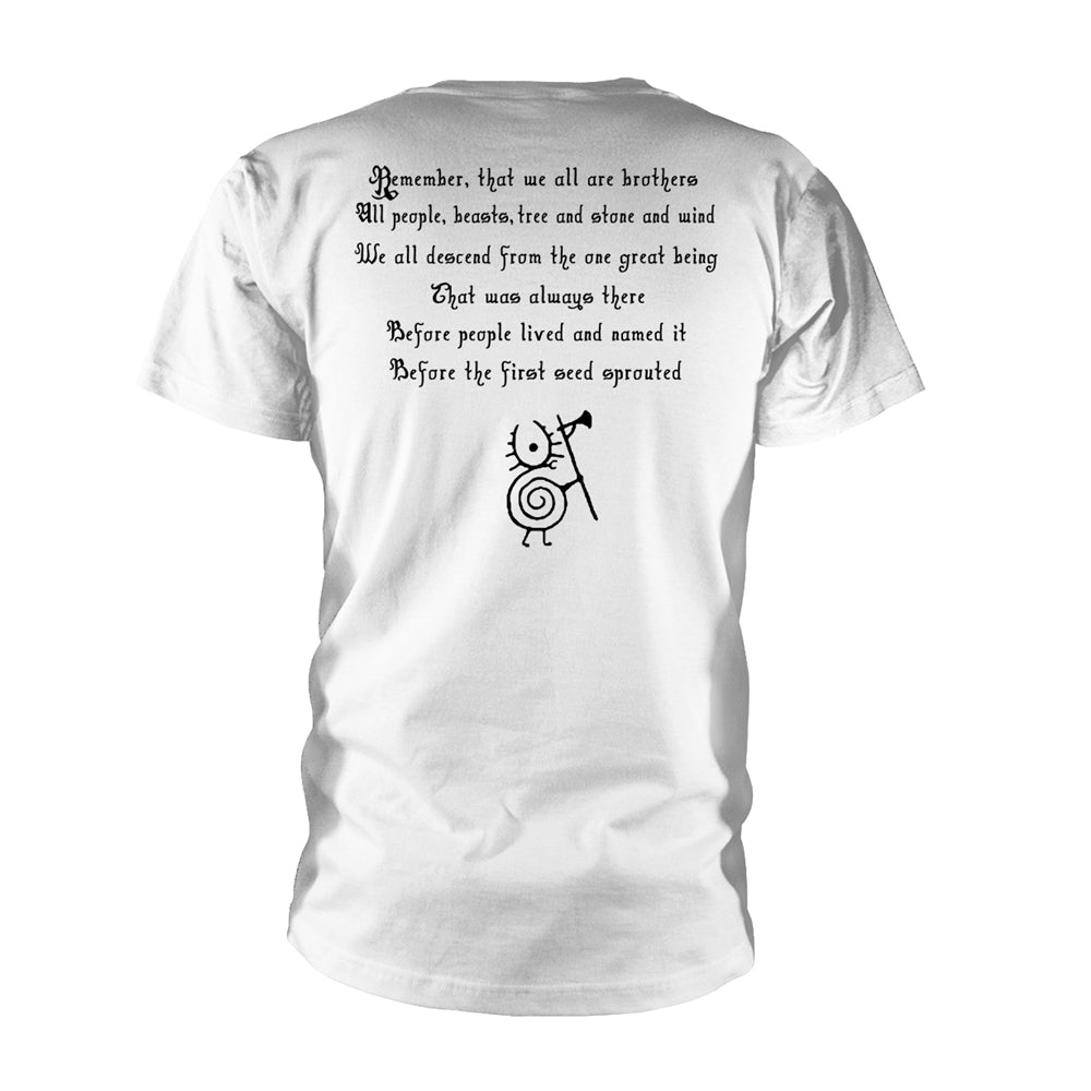 Heilung - Remember White Short Sleeved T-shirt