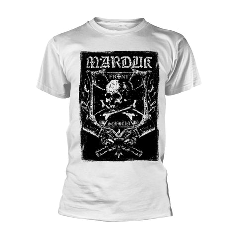 Marduk - Frontschwein White Short Sleeved T-shirt