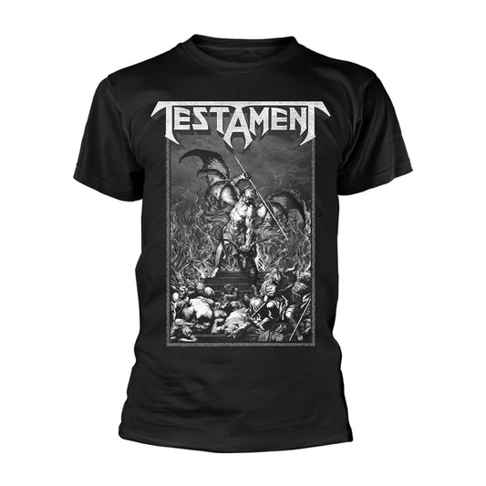 Testament - Pitchfork Horns Short Sleeved T-shirt