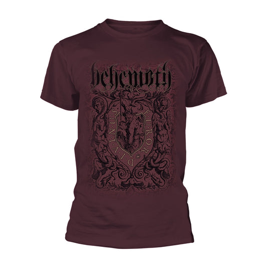 Behemoth - Furor Divinus Maroon Short Sleeved T-shirt