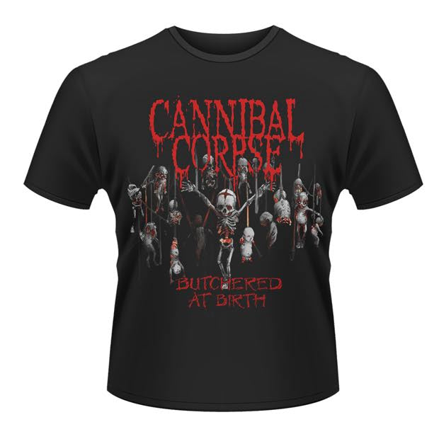 Cannibal Corpse - Butchered At Birth 2015 Short Sleeved T-shirt