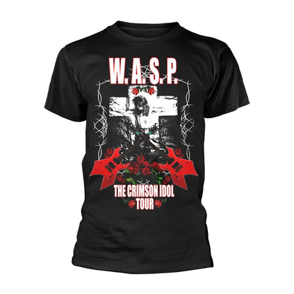 W.A.S.P. - Crimson Idol World Tour Short Sleeved T-Shirt