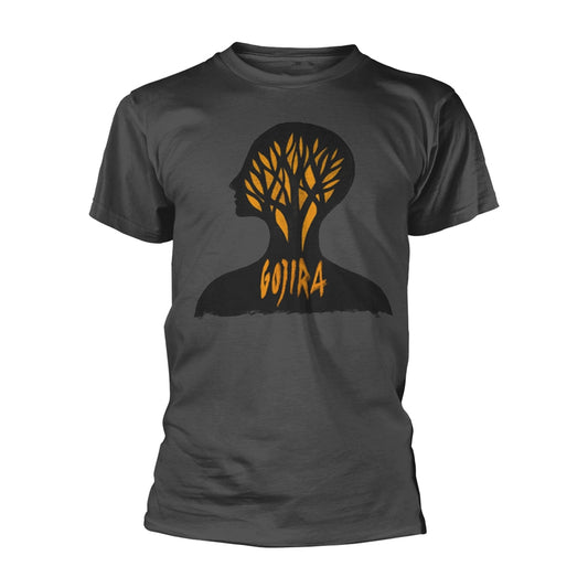 Gojira - Headcase Grey Short Sleeved Organic T-shirt