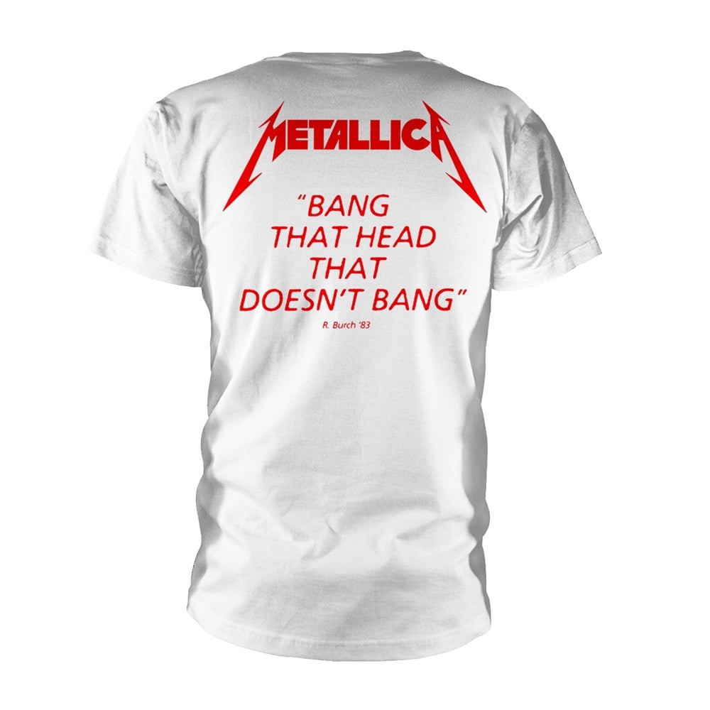 Metallica - Kill Em All White Short Sleeved T-Shirt