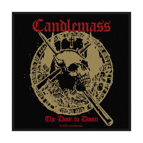 Candlemass - The Door To Doom Patch