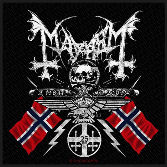 Mayhem - 1984-2009 Coat Of Arms Patch