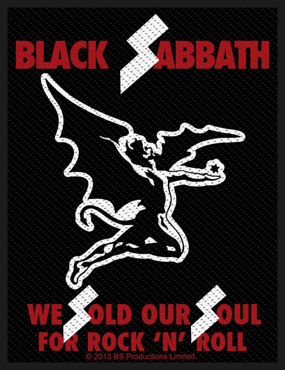 Black Sabbath - We Sold Our Soul For Rock n Roll Patch