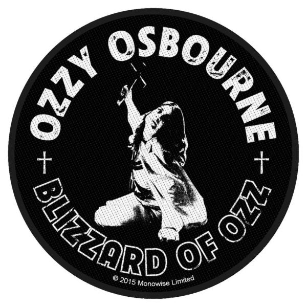 Ozzy Osbourne - Blizzard of Ozz Circular Patch