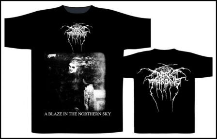Darkthrone - A Blaze In The Northern Sky Short Sleeved T-shirt