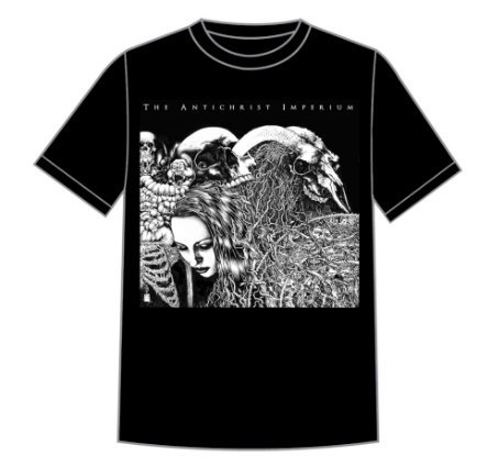 The Antichrist Imperium - The Antichrist Imperium Album Cover Short Sleeved T-shirt - LAST SIZES!