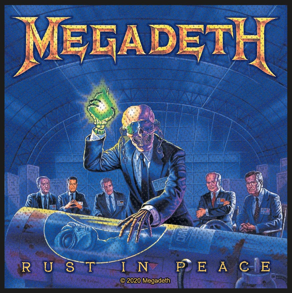 Megadeth - Rust in Peace Woven Patch