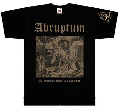 Abruptum - De Profundis Mors Vas Cousumet Short Sleeved T-shirt
