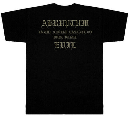 Abruptum - In Umbra Malitiae Ambulabo Short Sleeved T-shirt