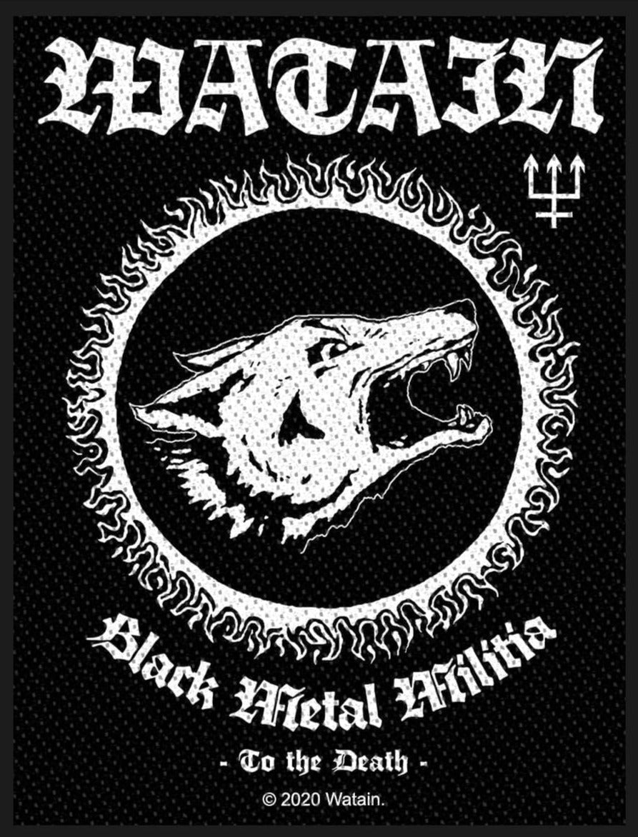 Watain - Black Metal Militia Patch
