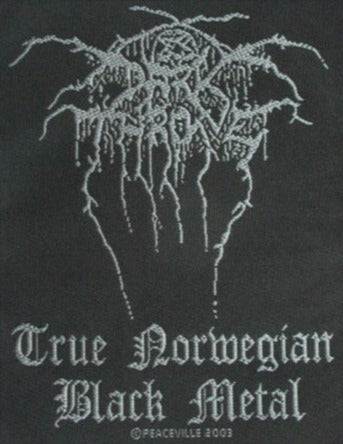 Darkthrone - True Norwegian Black Metal Patch