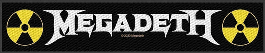 Megadeth - Logo Strip Patch