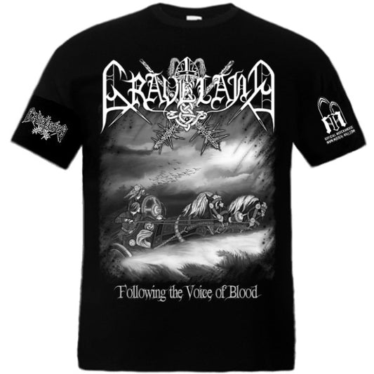 Graveland - Following The Voice Of Blood Short Sleeved T-shirt