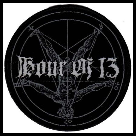 Hour Of 13 - Circular Vitruvian Man Patch