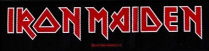 Iron Maiden - Logo Strip Patch