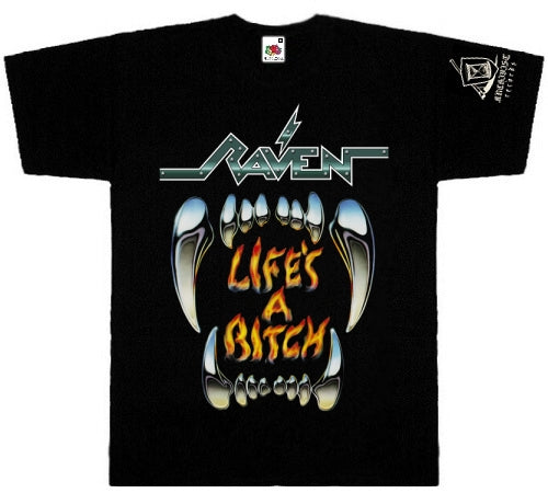 Raven - Life's A Bitch Short Sleeved T-shirt