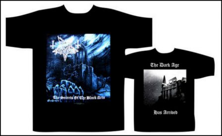 Dark Funeral - Secrets Of The Black Arts Short Sleeved T-shirt
