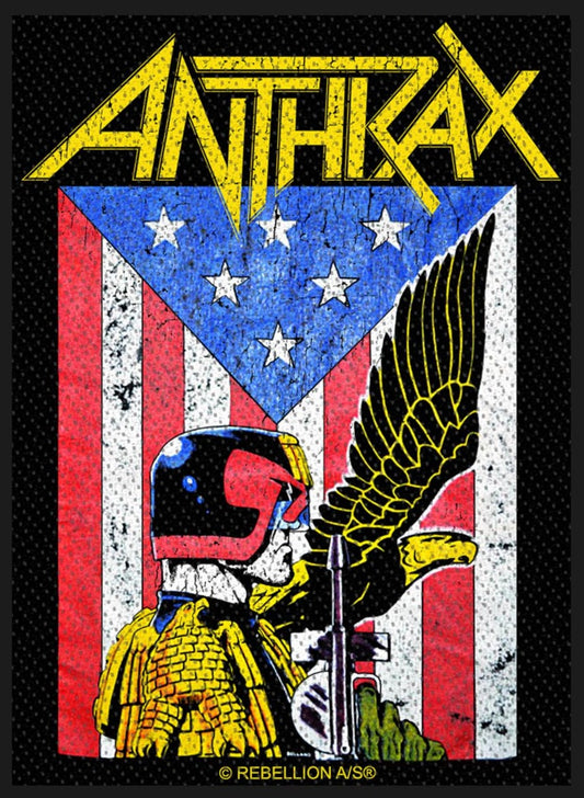Anthrax - Judge Dredd Patch